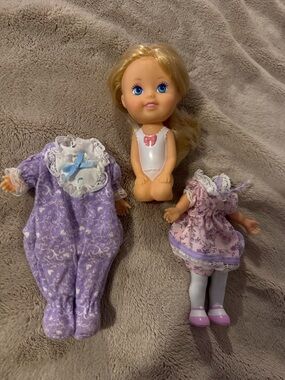 Vintage 1986 Playskool Sweetie Pops Doll Fashions Blonde